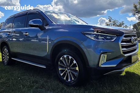 Blue 2019 LDV D90 Wagon Executive (4Wd) Terrain Select