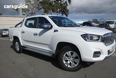 White 2019 LDV T60 Ute Tray LUXE 4X4
