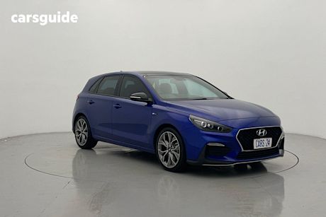 Blue 2023 Hyundai I30 Hatchback N Line Premium