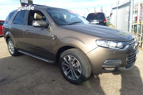 Brown 2012 Ford Territory Wagon Titanium (Rwd)