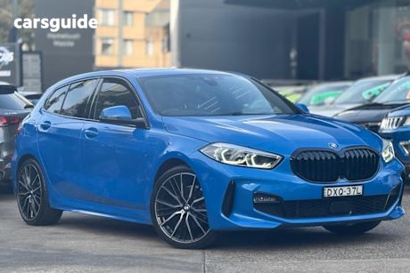 Blue 2020 BMW 118I Hatchback M Sport