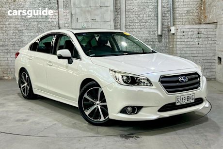 White 2015 Subaru Liberty Sedan 2.5I Premium