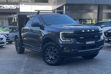 Grey 2024 Ford Ranger Double Cab Pick Up Xlt 3.0 (4X4)