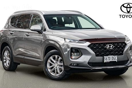 Grey 2020 Hyundai Santa FE Wagon Active Crdi (Awd)