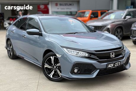 Grey 2017 Honda Civic Hatch RS F