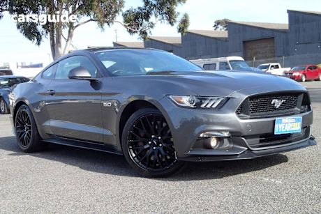 Grey 2017 Ford Mustang Convertible Gt 5.0 V8