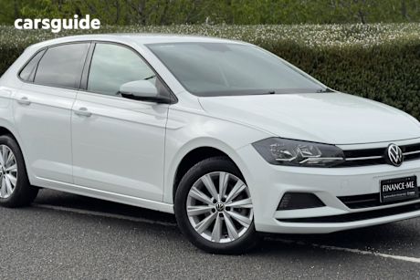 White 2021 Volkswagen Polo Hatch 85TSI COMFORTLINE F
