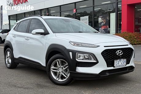 White 2020 Hyundai Kona SUV ACTIVE 4X4