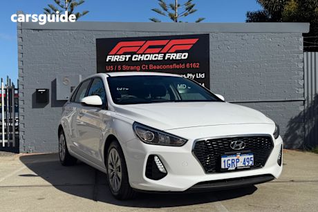 White 2018 Hyundai I30 Hatchback Go