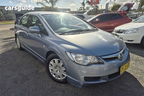 Silver 2007 Honda Civic Sedan Vti