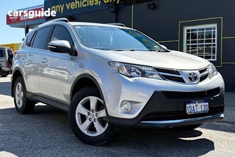 Silver 2014 Toyota RAV4 SUV GXL F