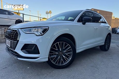 White 2024 Audi Q3 Wagon 35 Tfsi Dynamic Black