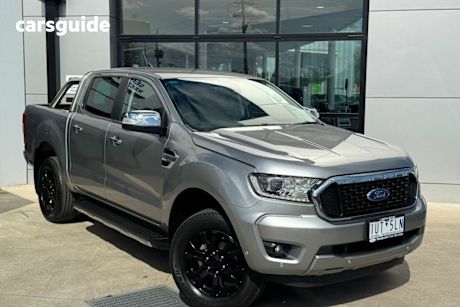 Silver 2021 Ford Ranger Ute Tray XLT 4X4