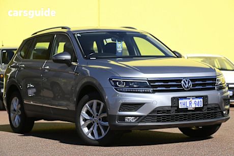 Silver 2020 Volkswagen Tiguan Wagon Allspace 132 Tsi Comfortline