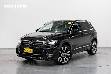 Blue 2020 Volkswagen Tiguan Wagon 162 Tsi Highline
