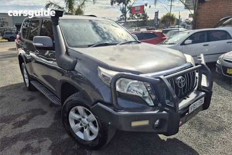 Grey 2016 Toyota Landcruiser Prado Wagon Gxl (4X4)