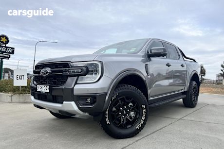 Silver 2024 Ford Ranger Ute Tray TREMOR 4X4