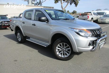 Silver 2017 Mitsubishi Triton Ute Tray GLX+ 4X4