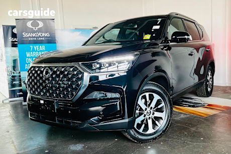 Black 2024 KGM Ssangyong Rexton SUV ULTIMATE 4X4