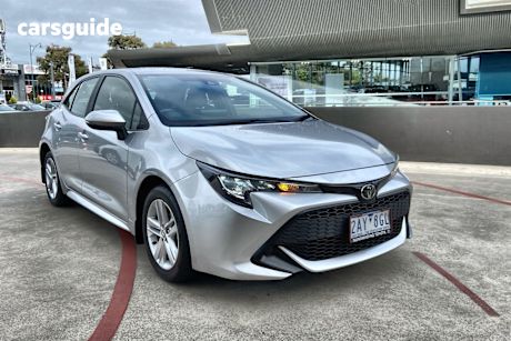 Silver 2020 Toyota Corolla Hatch ASCENT SPORT F