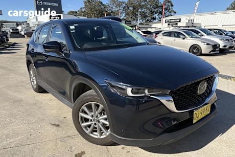 Blue 2023 Mazda CX-5 Wagon Maxx Sport (Fwd)