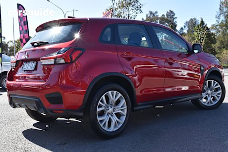 Red 2019 Mitsubishi ASX SUV ES F