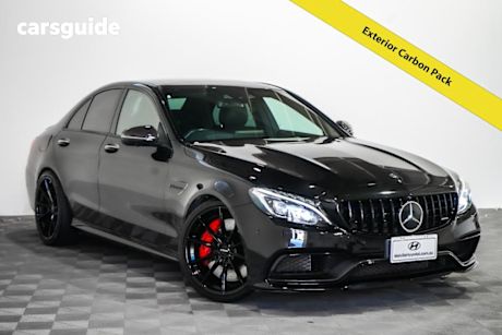 Black 2016 Mercedes-Benz C63 Sedan S