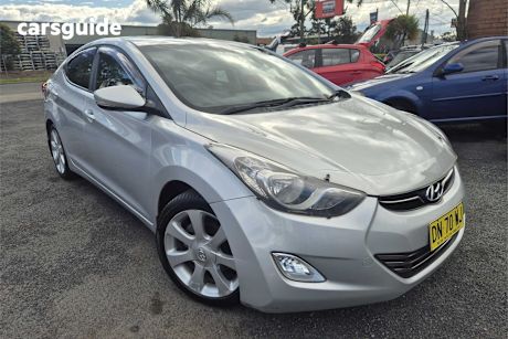 Silver 2012 Hyundai Elantra Sedan Premium