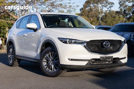 White 2017 Mazda CX-5 SUV MAXX SPORT F