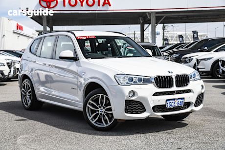 White 2016 BMW X3 Wagon Xdrive 20D