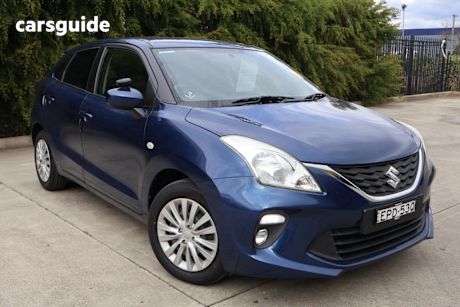 Blue 2021 Suzuki Baleno Hatchback Gl