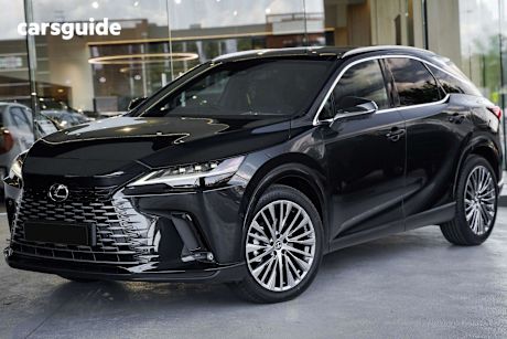 Black 2025 Lexus RX SUV RX450H+ SPORTS LUXURY 4X4