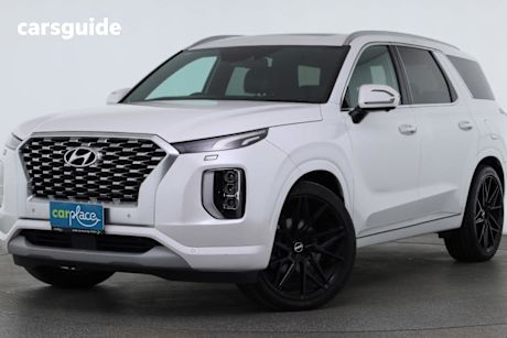 White 2022 Hyundai Palisade Wagon Highlander (7 Seat)