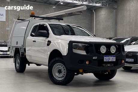 White 2018 Ford Ranger Super Cab Chassis Xl 3.2 (4X4)
