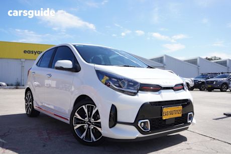 White 2023 Kia Picanto Hatchback Gt-Line (Pe)