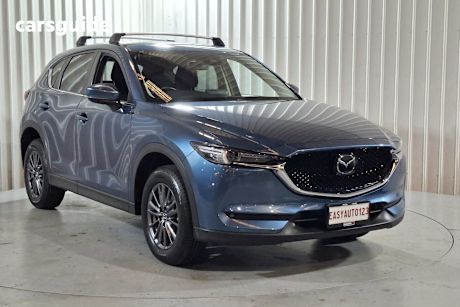 Blue 2020 Mazda CX-5 Wagon Maxx Sport (4X2)