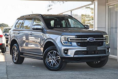 Silver 2024 Ford Everest SUV TREND 4X4