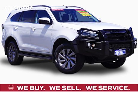 White 2023 Isuzu MU-X SUV LS-U 4X4