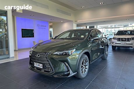 Green 2024 Lexus NX350H Wagon Luxury Hybrid 2Wd