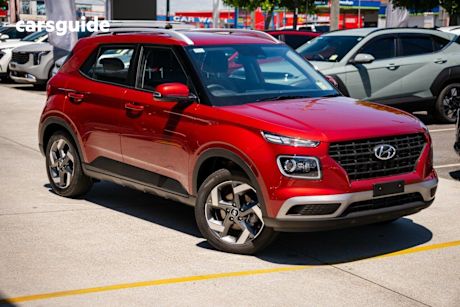 Red 2025 Hyundai Venue SUV ACTIVE F