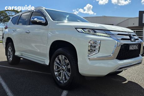 White 2021 Mitsubishi Pajero Sport Wagon Glx (4X4) 5 Seat