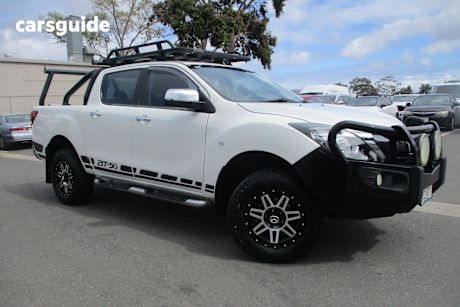 White 2017 Mazda BT-50 Ute Tray XTR 4X4
