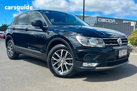Black 2016 Volkswagen Tiguan SUV 132TSI 4WD
