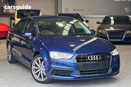 Blue 2016 Audi A3 Sedan ATTRACTION F