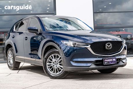 Blue 2020 Mazda CX-5 SUV TOURING 4X4