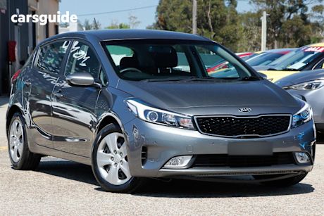Grey 2016 Kia Cerato Hatch S F