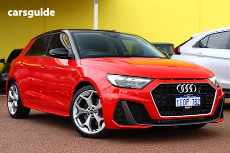 Red 2021 Audi A1 Sportback 40 Tfsi S Line S Tronic