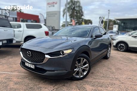 Blue 2020 Mazda CX-30 Wagon G25 Touring (Fwd)