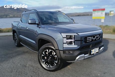 Blue 2024 BYD Shark 6 Dual Cab Utility Dual Motor Premium