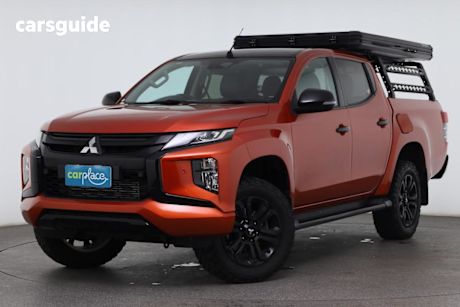 Orange 2021 Mitsubishi Triton Double Cab Pick Up Gsr (4X4)